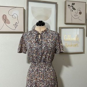 Medium floral maxi dress